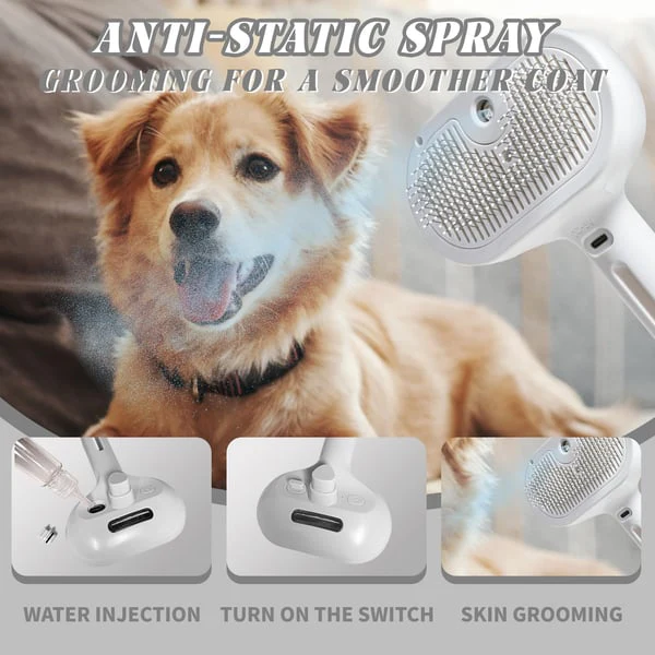 The ZenPaws Steamer - The Brush Your Pet Will Actually Love - 50% OFF - Image 6