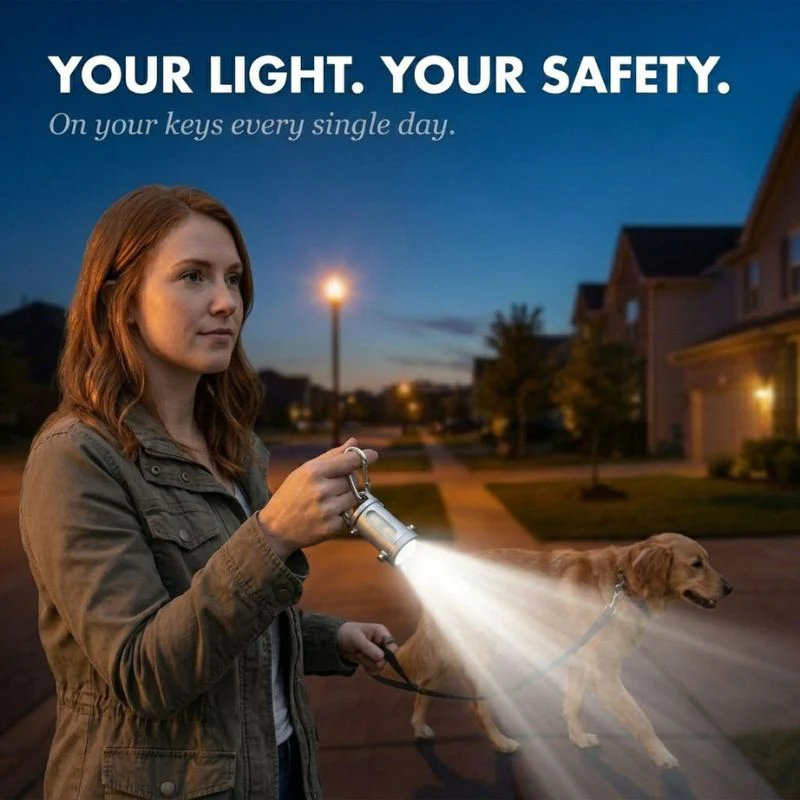 Torchix™ – 1200LM 3-in-1 Keychain Flashlight with Power Bank, 7 Brightness Modes, Waterproof + 50% OFF - Image 3