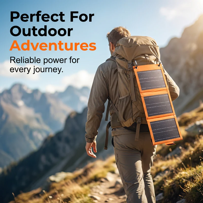 Trekvolt™ – Foldable USB Solar Panel for Hiking & Camping + 50% OFF - Image 2