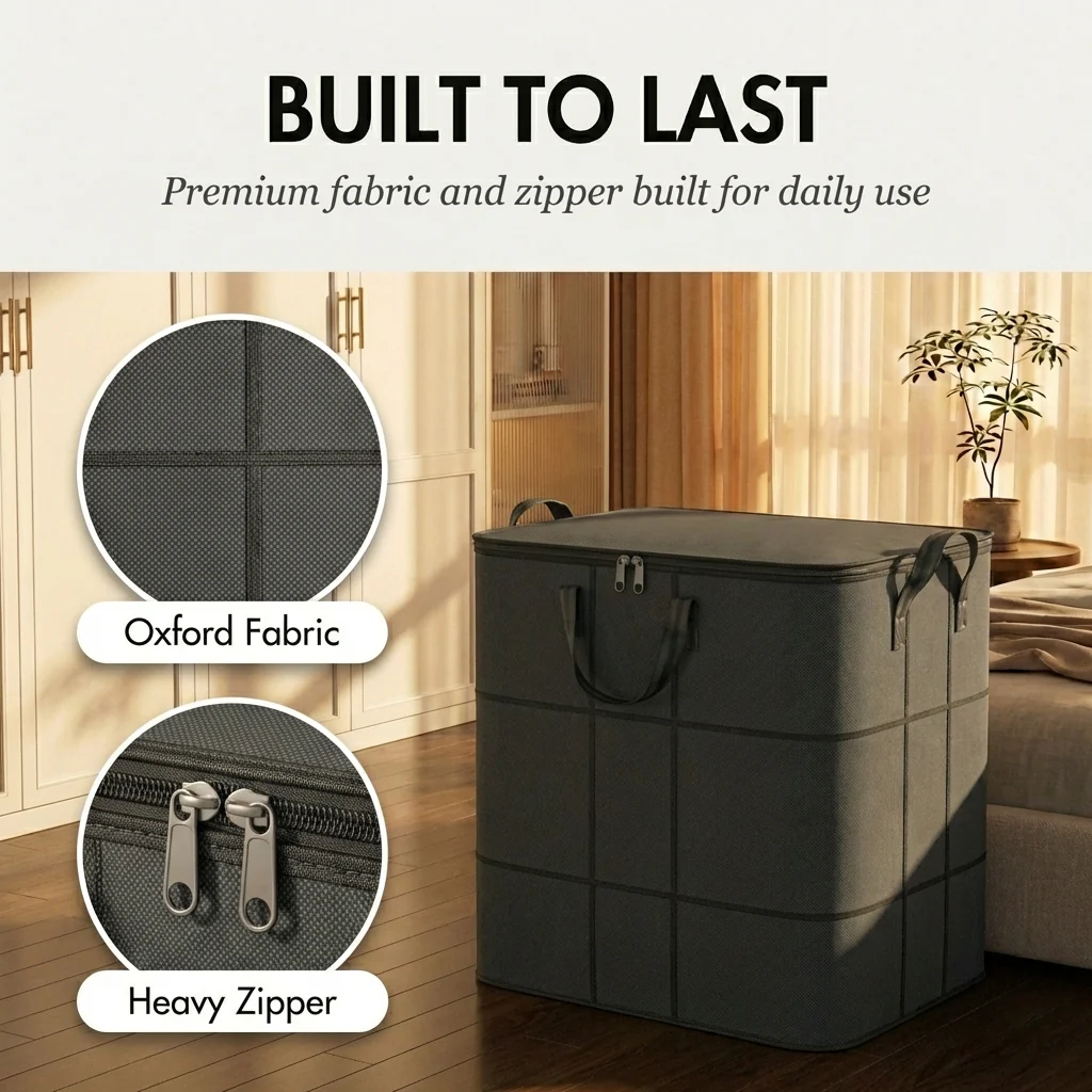 Tuckwell™ – Dust-Proof Collapsible Comforter & Bedding Storage Bag + 50% OFF - Image 4