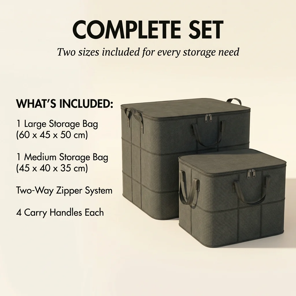 Tuckwell™ – Dust-Proof Collapsible Comforter & Bedding Storage Bag + 50% OFF - Image 6