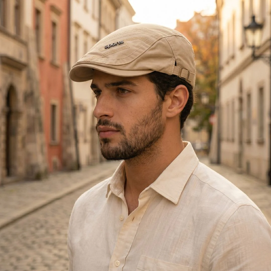 Tweedmoor™ – Breathable Cotton Heritage Flat Cap with Adjustable Buckle Fit + 50% OFF - Image 2