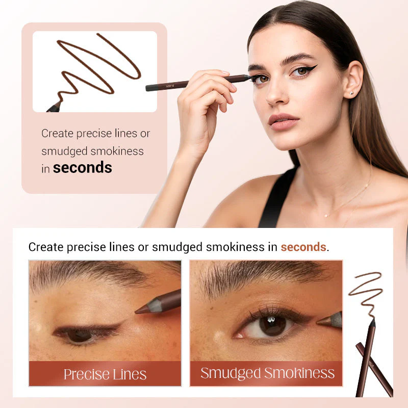 Beachproof Ultra-Pigmented Gel Eyeliner - 24-Hour Waterproof Definition Smudge-Free Formula - 1+1 FREE - Image 10