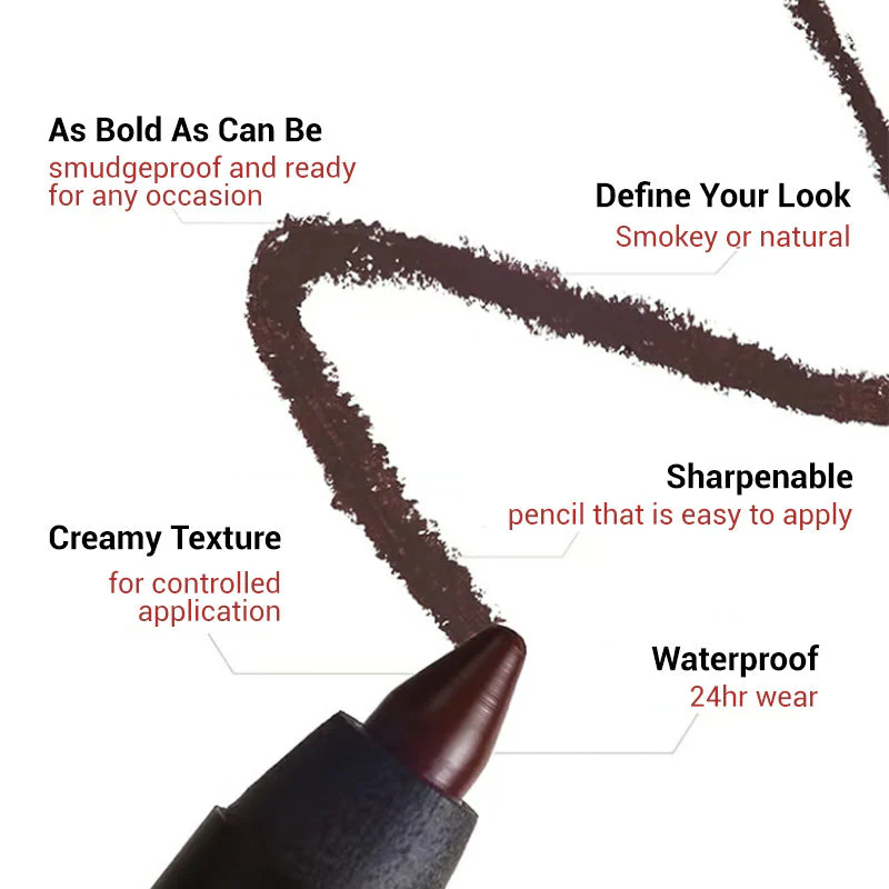 Beachproof Ultra-Pigmented Gel Eyeliner - 24-Hour Waterproof Definition Smudge-Free Formula - 1+1 FREE - Image 4