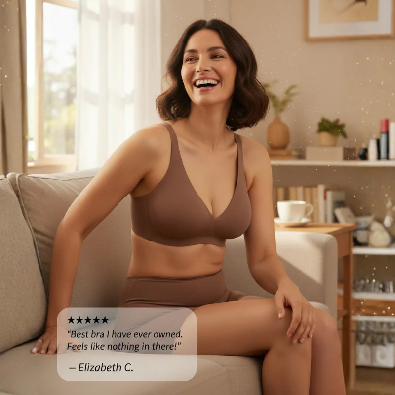Velform™ – Seamless Deep V Wireless Push-Up Bra | Lift, Support & All-Day Comfort + 50% OFF - Image 6