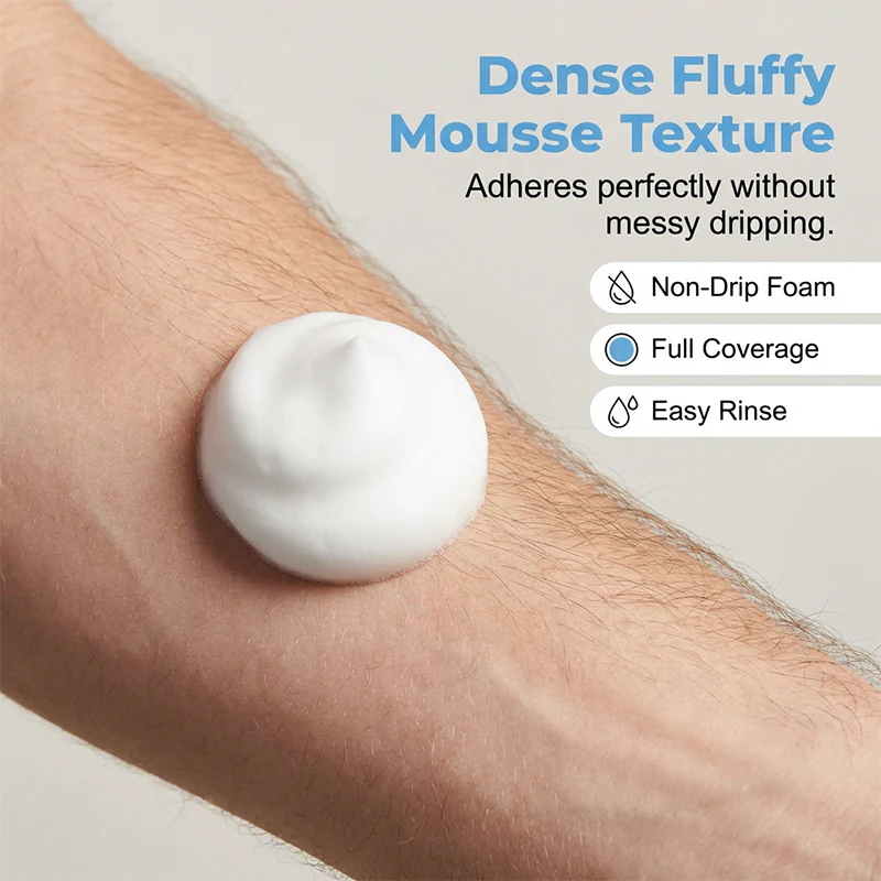 Velourine™ – Painless Cloud Foam Hair Removal Mousse for Silky-Smooth Skin + 1+1 FREE - Image 4
