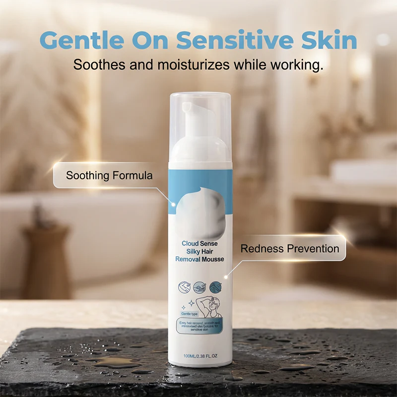 Velourine™ – Painless Cloud Foam Hair Removal Mousse for Silky-Smooth Skin + 1+1 FREE - Image 6