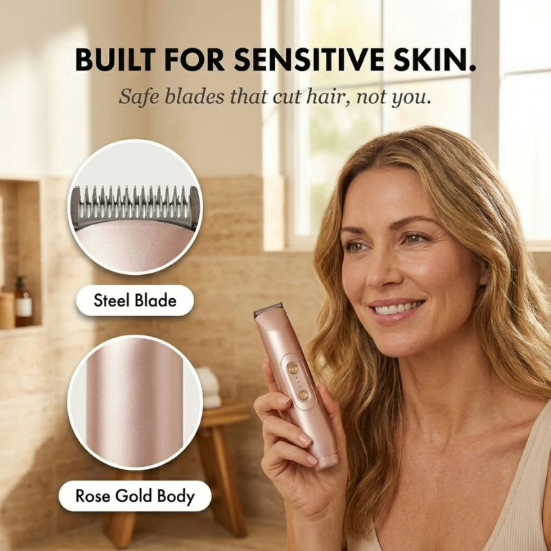 Velura™ – 2-in-1 Dual-Head Electric Shaver & Trimmer for Women + 50% OFF - Image 5