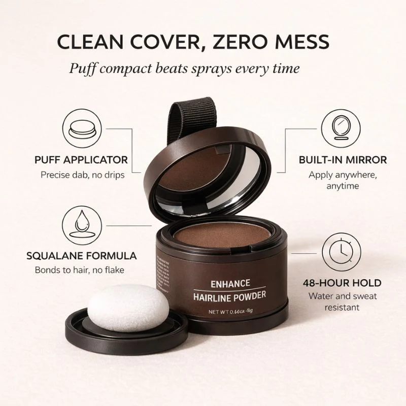 Velura™ – Instant Root Touch-Up & Hairline Coverage Powder + 1+1 FREE - Image 3