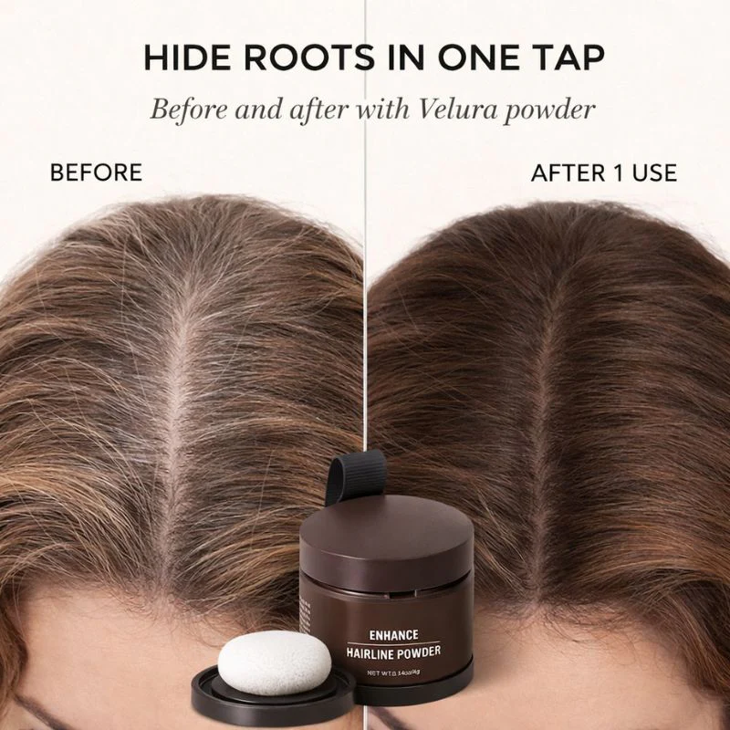 Velura™ – Instant Root Touch-Up & Hairline Coverage Powder + 1+1 FREE - Image 5