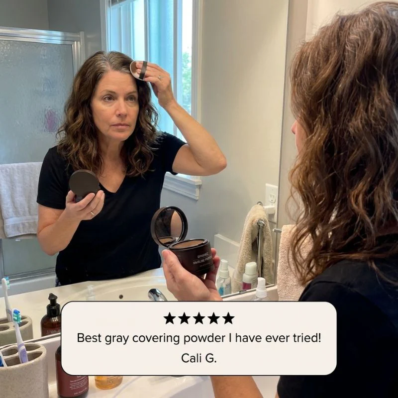 Velura™ – Instant Root Touch-Up & Hairline Coverage Powder + 1+1 FREE - Image 6