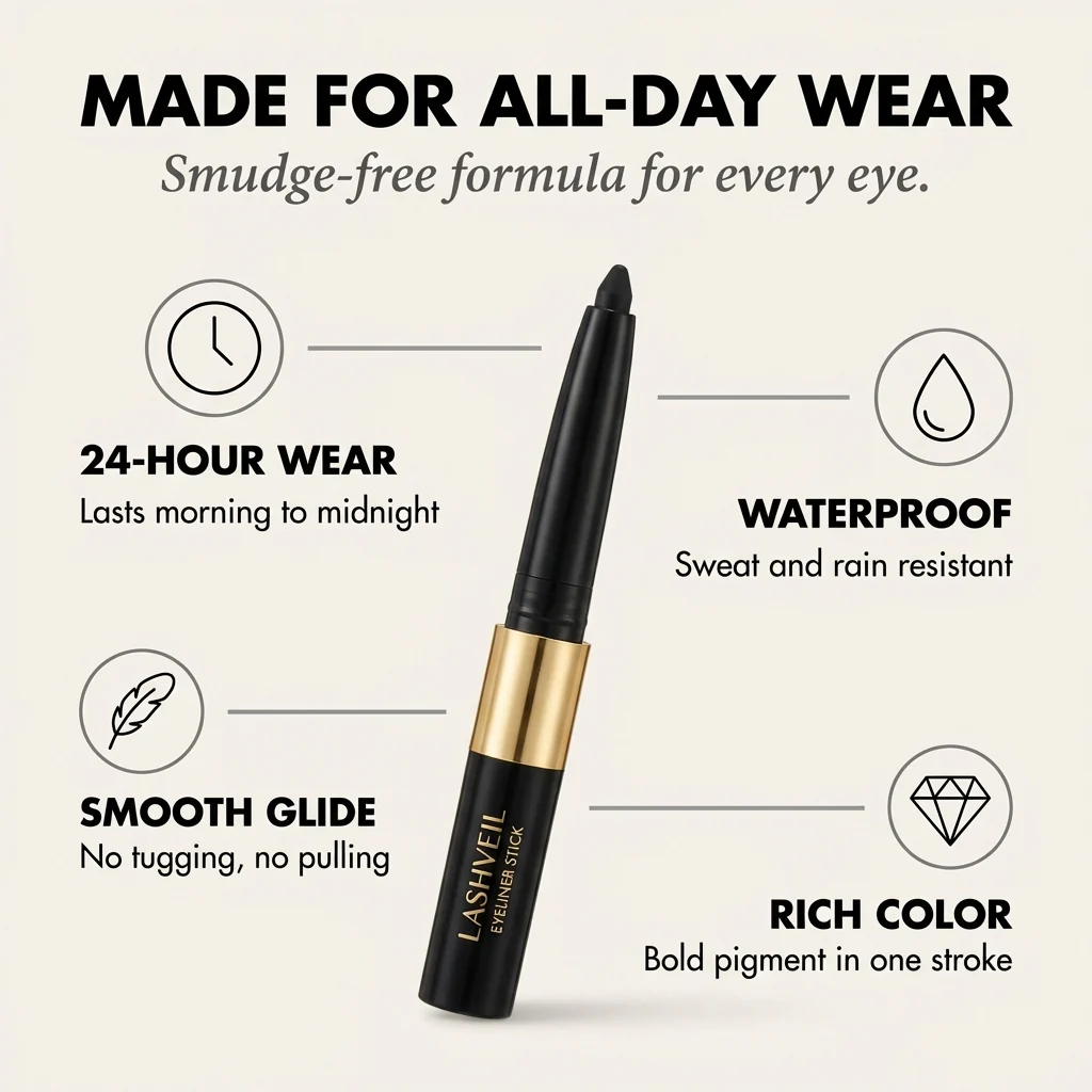 VelvetGlide Eyeliner - The Perfect Line, No Skills Needed - 50% OFF - Image 2