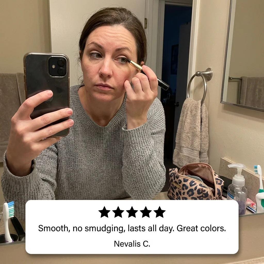 VelvetGlide Eyeliner - The Perfect Line, No Skills Needed - 50% OFF - Image 5