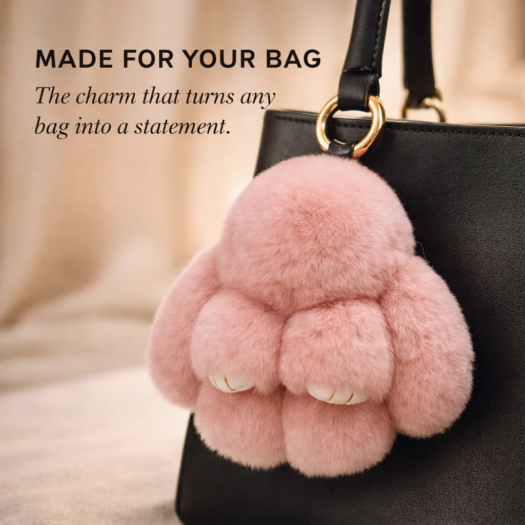 Velvetpaw™ – Ultra-Soft Plush Bunny Keychain with Collectible Tin Gift Box + 50% OFF - Image 2