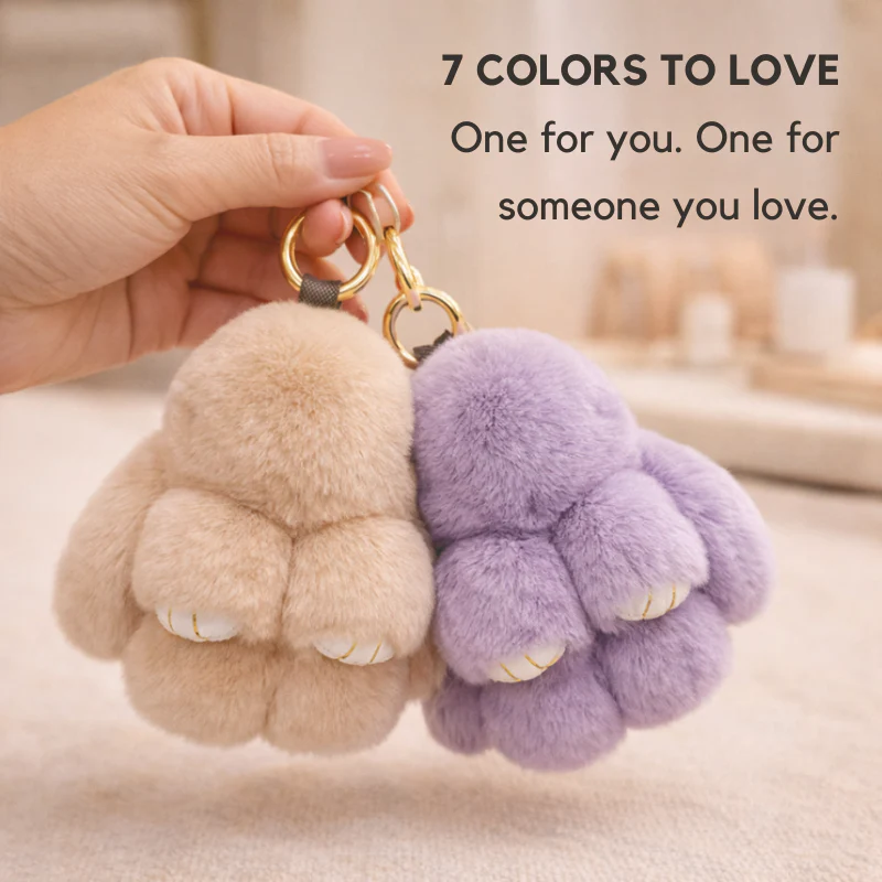 Velvetpaw™ – Ultra-Soft Plush Bunny Keychain with Collectible Tin Gift Box + 50% OFF - Image 4