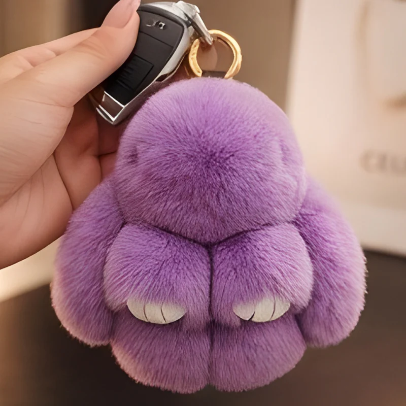 Velvetpaw™ – Ultra-Soft Plush Bunny Keychain with Collectible Tin Gift Box + 50% OFF - Image 7