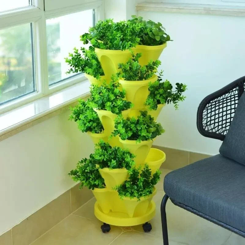 VertiGrow Stacking Planters – Grow More in Less Space - 50% OFF - Image 11