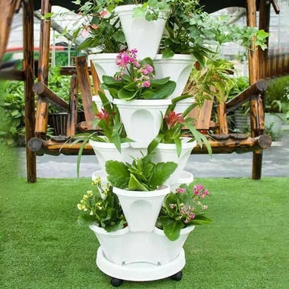 VertiGrow Stacking Planters – Grow More in Less Space - 50% OFF - Image 12