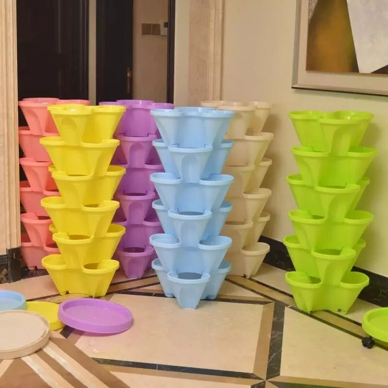 VertiGrow Stacking Planters – Grow More in Less Space - 50% OFF - Image 3