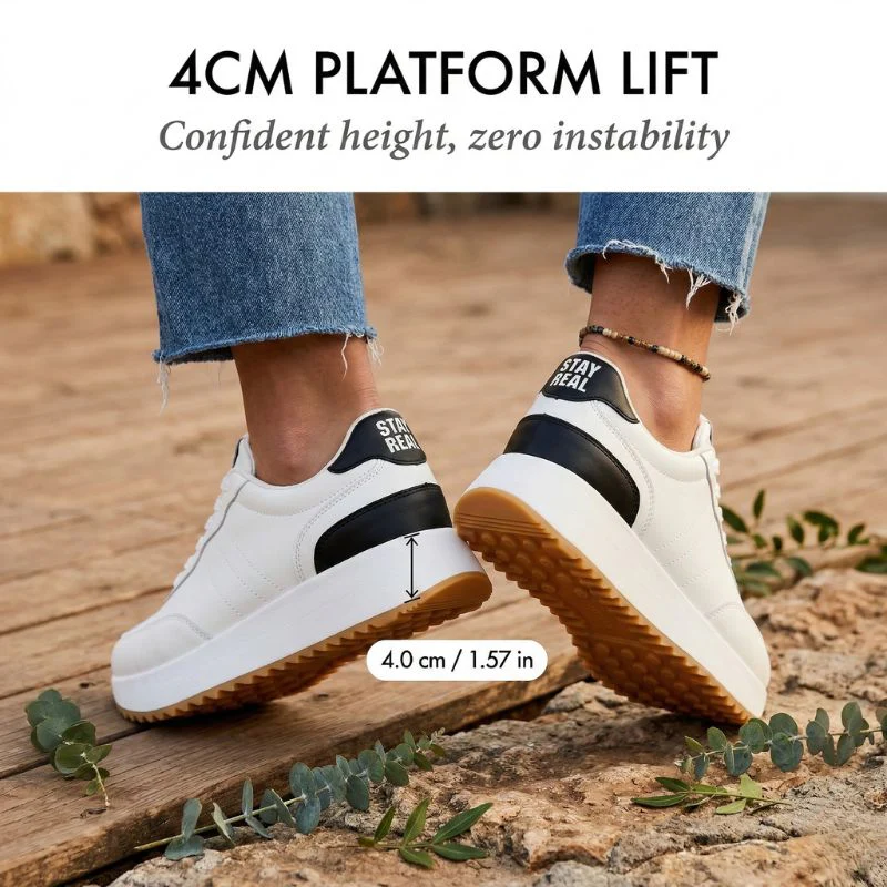 Veyra™ – Retro Platform Sneakers for Women | Height-Boosting, Non-Slip, All-Day Comfort + 50% OFF - Image 3