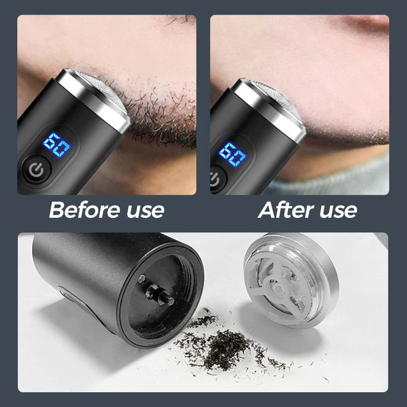 Whetstone™ – 4-Blade Floating Head USB-C Mini Portable Electric Shaver + 50% OFF - Image 9