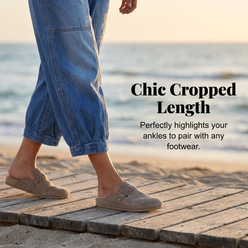 Willowfold™ – High-Waist Elastic Cropped Wide-Leg Jeans + 50% OFF - Image 5