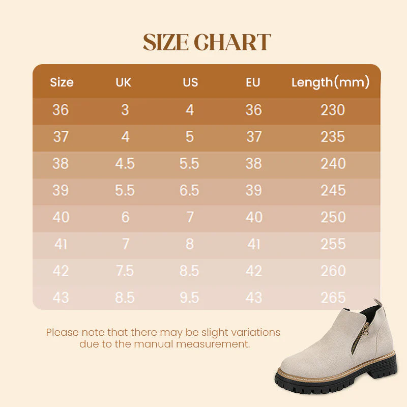 Women's Round-Toe Ankle Boots - Style Meets All-Day Comfort - 50% OFF - Image 2