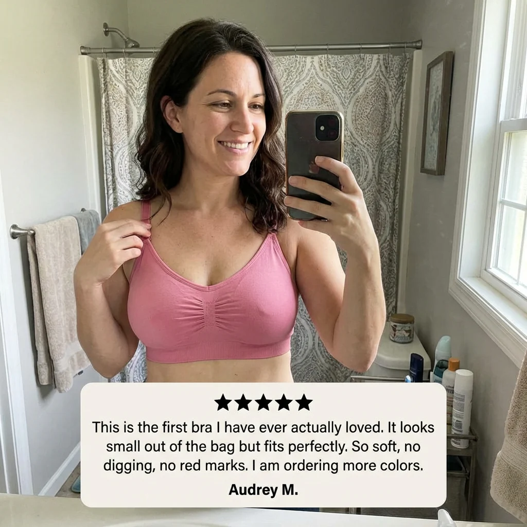 Wraphaven™ – Seamless Wireless Comfort Bra | Wire-Free, Adjustable Straps, + 1+1 FREE - Image 6